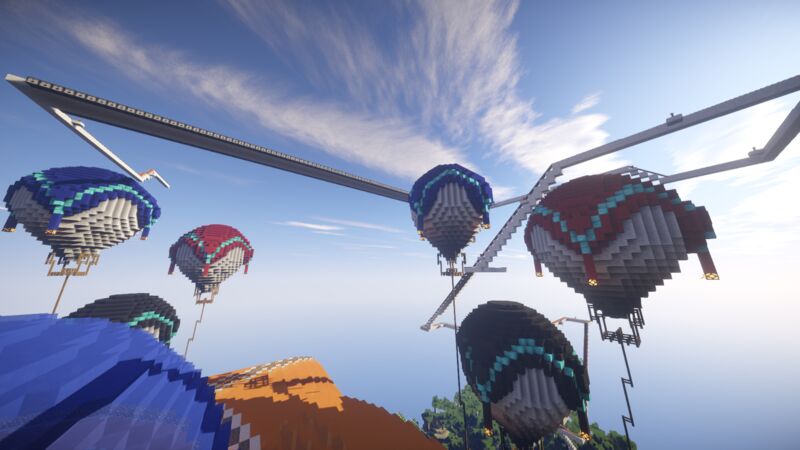 Flying Over Spawn