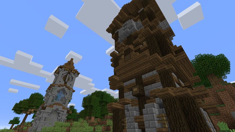 Overworld Spawn Area Overworld Spawn Area